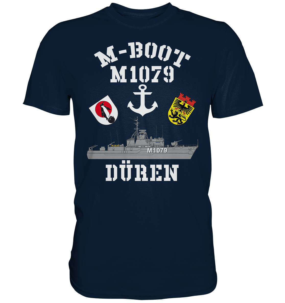 M-Boot M1079 DÜREN Anker (HL) - Premium Shirt