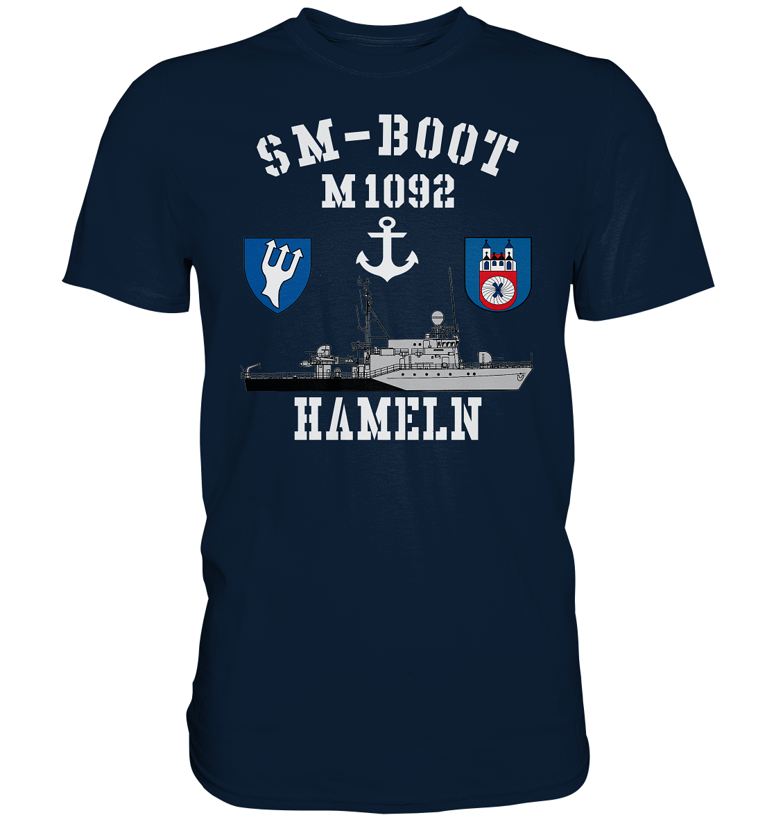 SM-Boot M1092 HAMELN Anker - Premium Shirt