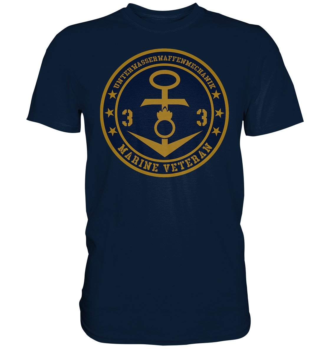 Marine Veteran 33er UNTERWASSERWAFFENMECHANIK - Premium Shirt