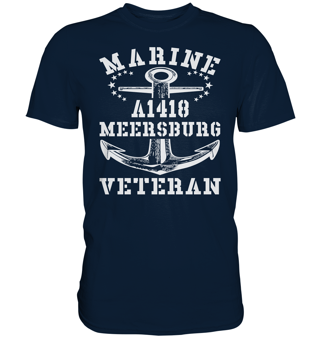 Troßschiff A1418 MEERSBURG Marine Veteran - Premium Shirt