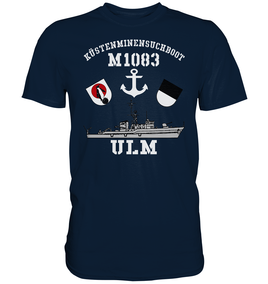 KM-Boot M1083 ULM Anker - Premium Shirt