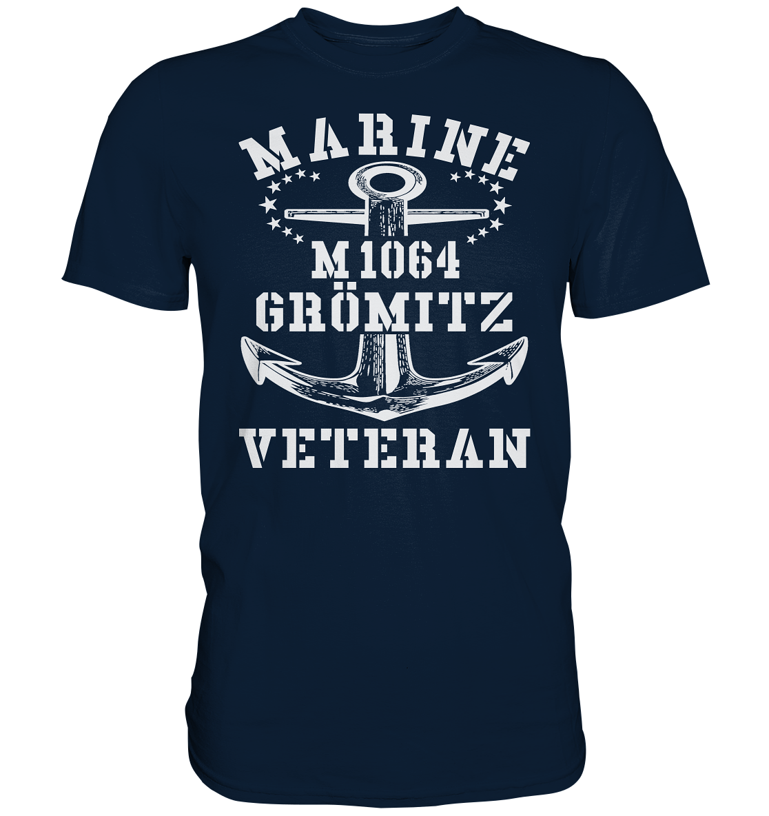 Mij.-Boot M1064 GRÖMITZ Marine Veteran - Premium Shirt
