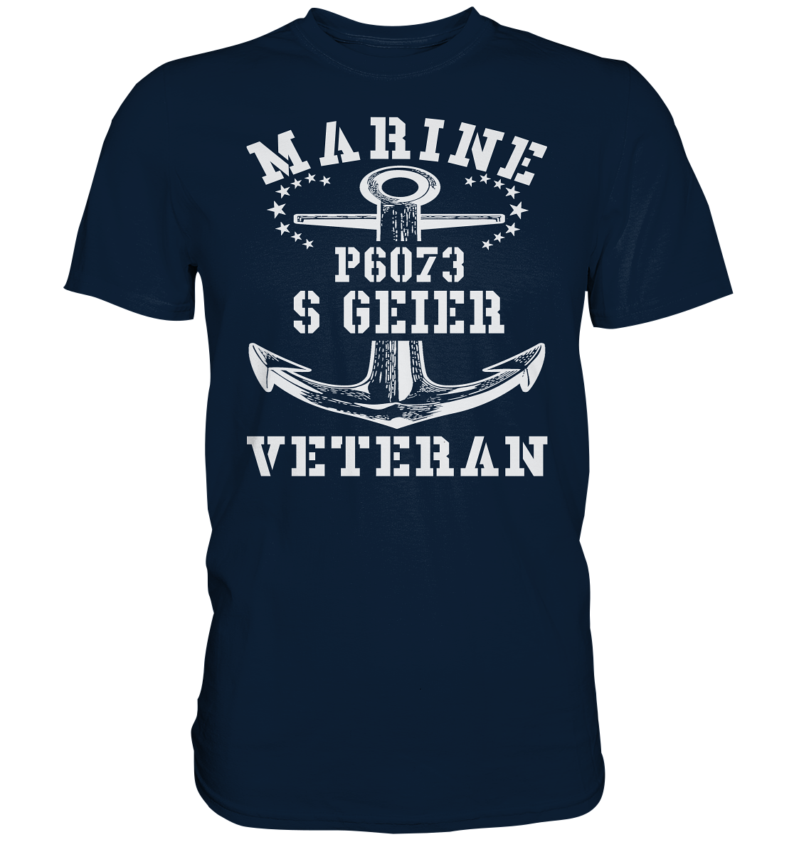 P6073 S GEIER Marine Veteran - Premium Shirt