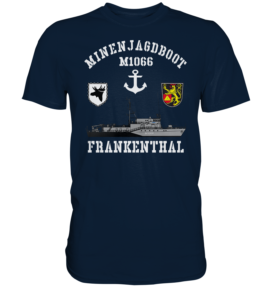 Mij.-Boot M1066 FRANKENTHAL Anker 3.MSG - Premium Shirt
