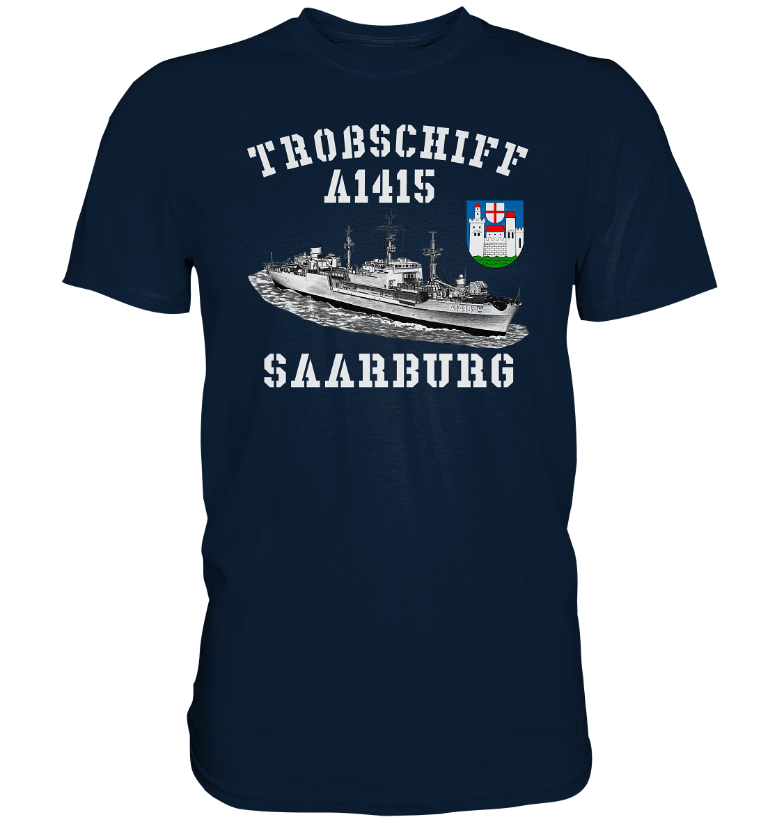 Troßschiff A1415 SAARBURG - Premium Shirt