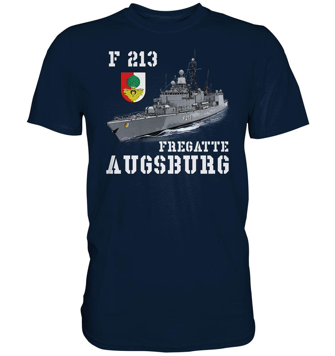 F213 Fregatte AUGSBURG - Premium Shirt