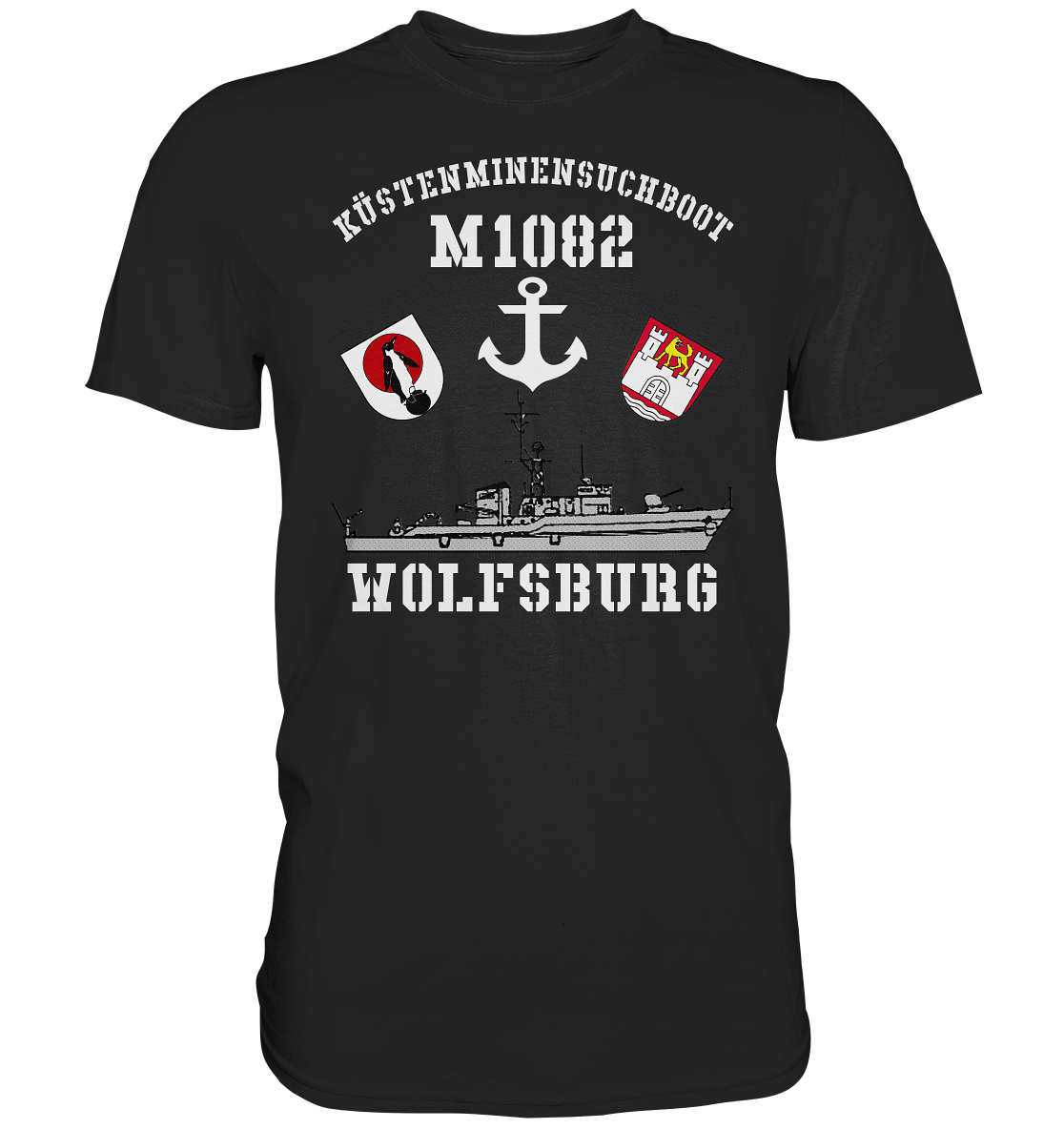KM-Boot M1082 WOLFSBURG Anker - Premium Shirt