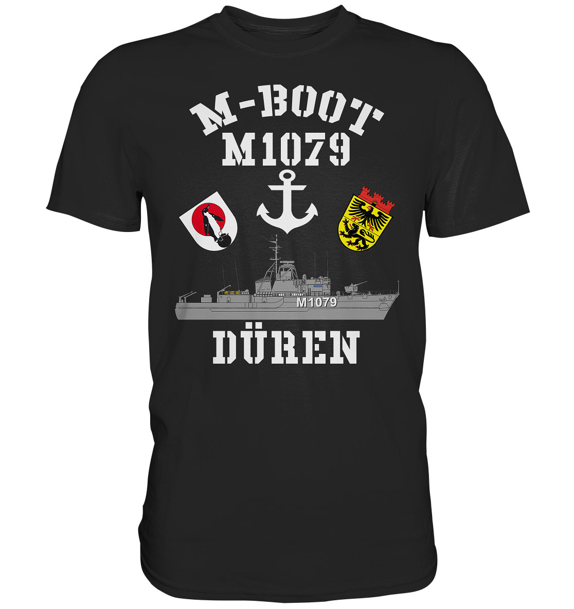 M-Boot M1079 DÜREN Anker (HL) - Premium Shirt