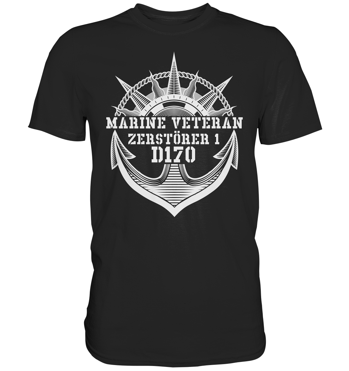MARINE VETERAN D170 ZERSTÖRER 1 - Premium Shirt