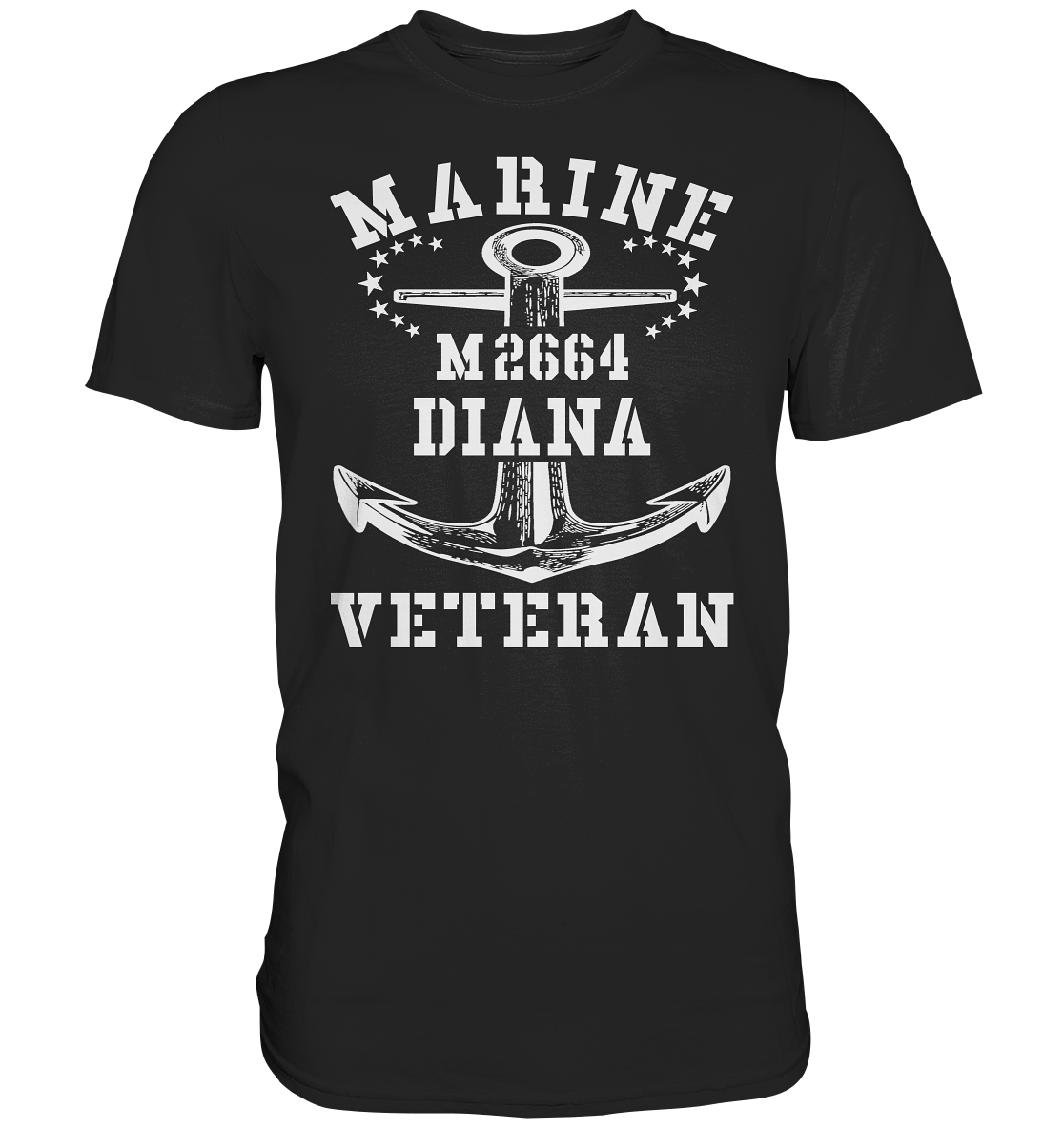 BiMi M2664 DIANA Marine Veteran - Premium Shirt