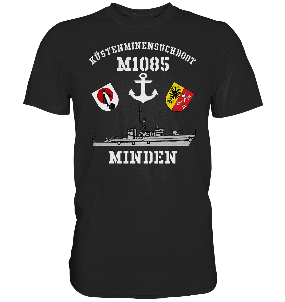 KM-Boot M1085 MINDEN Anker - Premium Shirt
