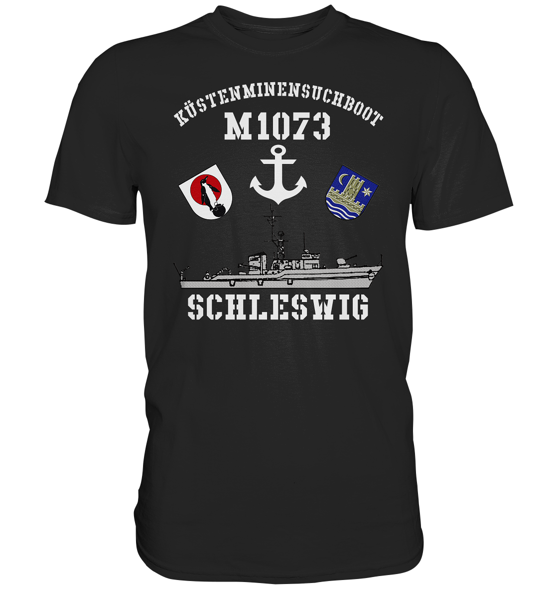 KM-Boot M1073 SCHLESWIG Anker - Premium Shirt
