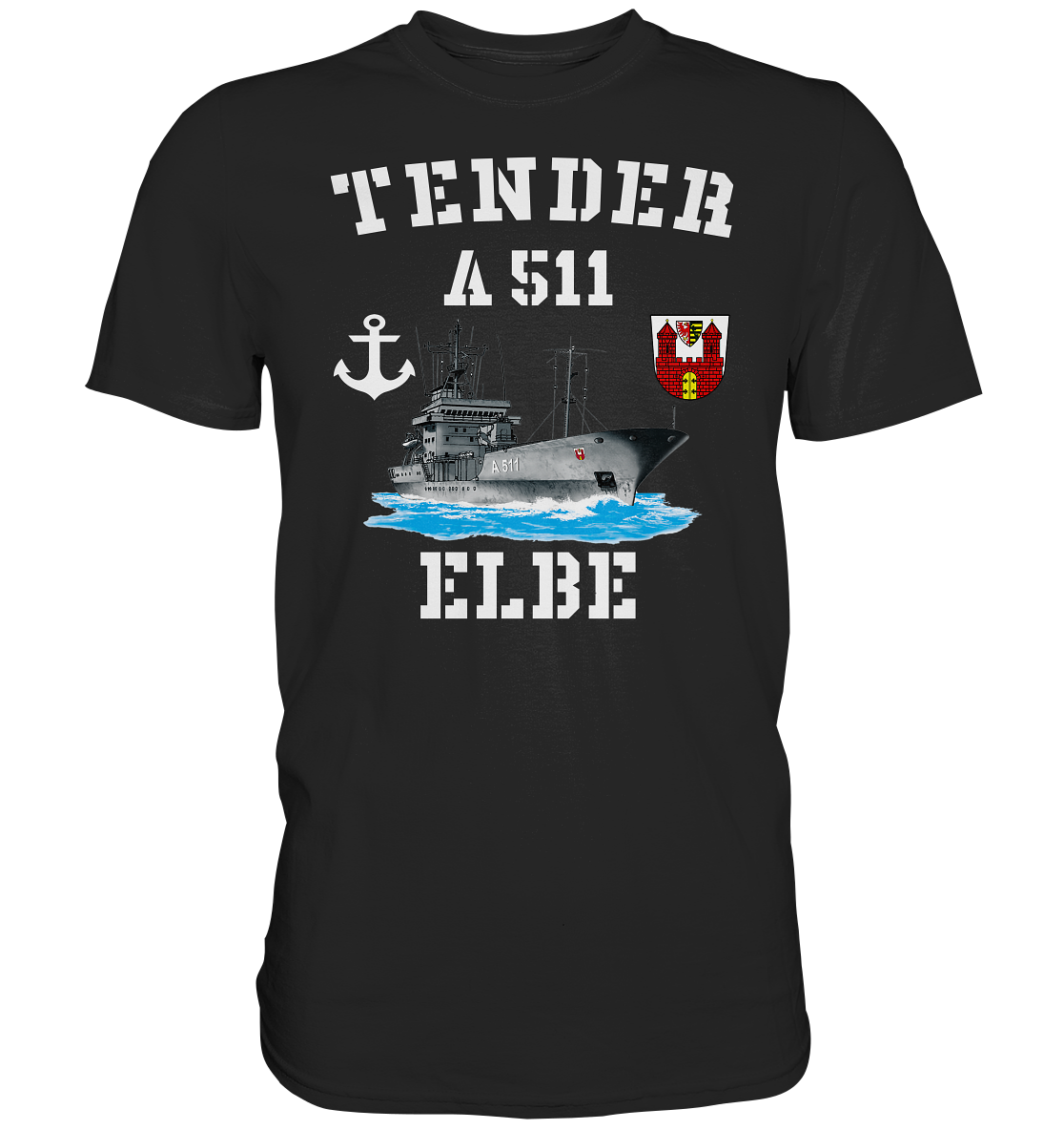 Tender A511 ELBE Anker - Premium Shirt