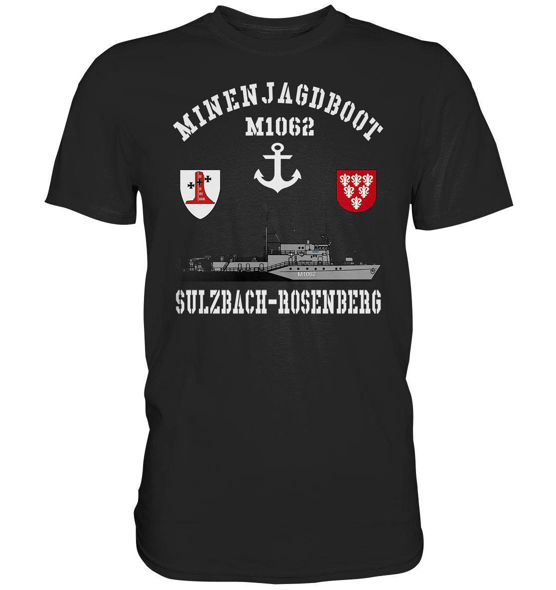 Mij.-Boot M1062 SULZBACH-ROSENBERG Anker 1.MSG - Premium Shirt