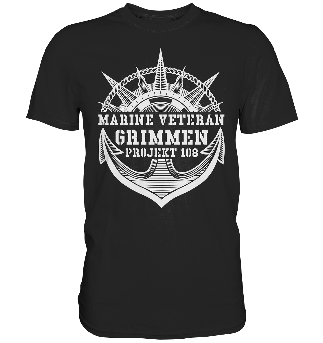 Projekt 108 GRIMMEN Marine Veteran - Premium Shirt