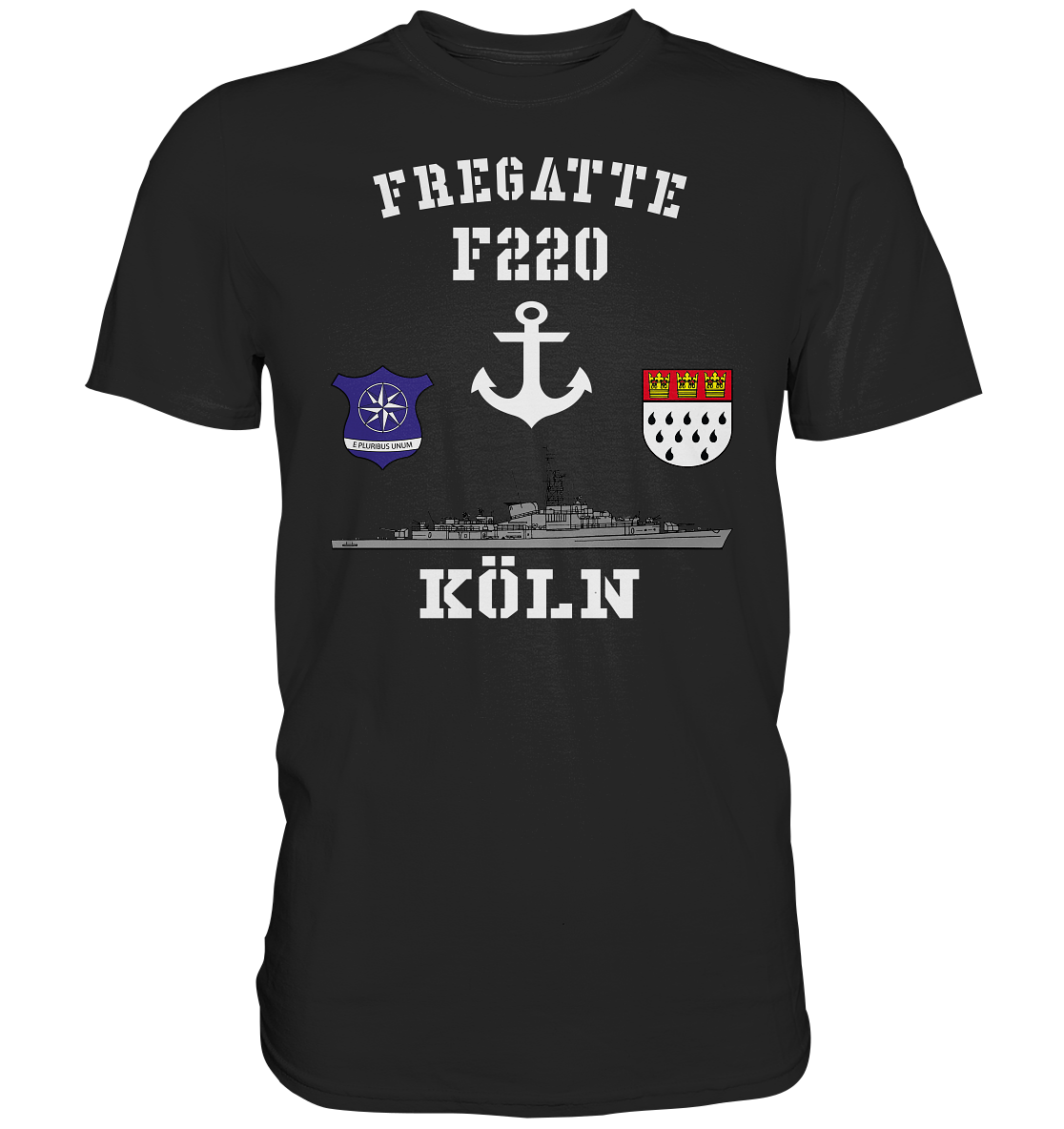 Fregatte F220 KÖLN Anker - Premium Shirt