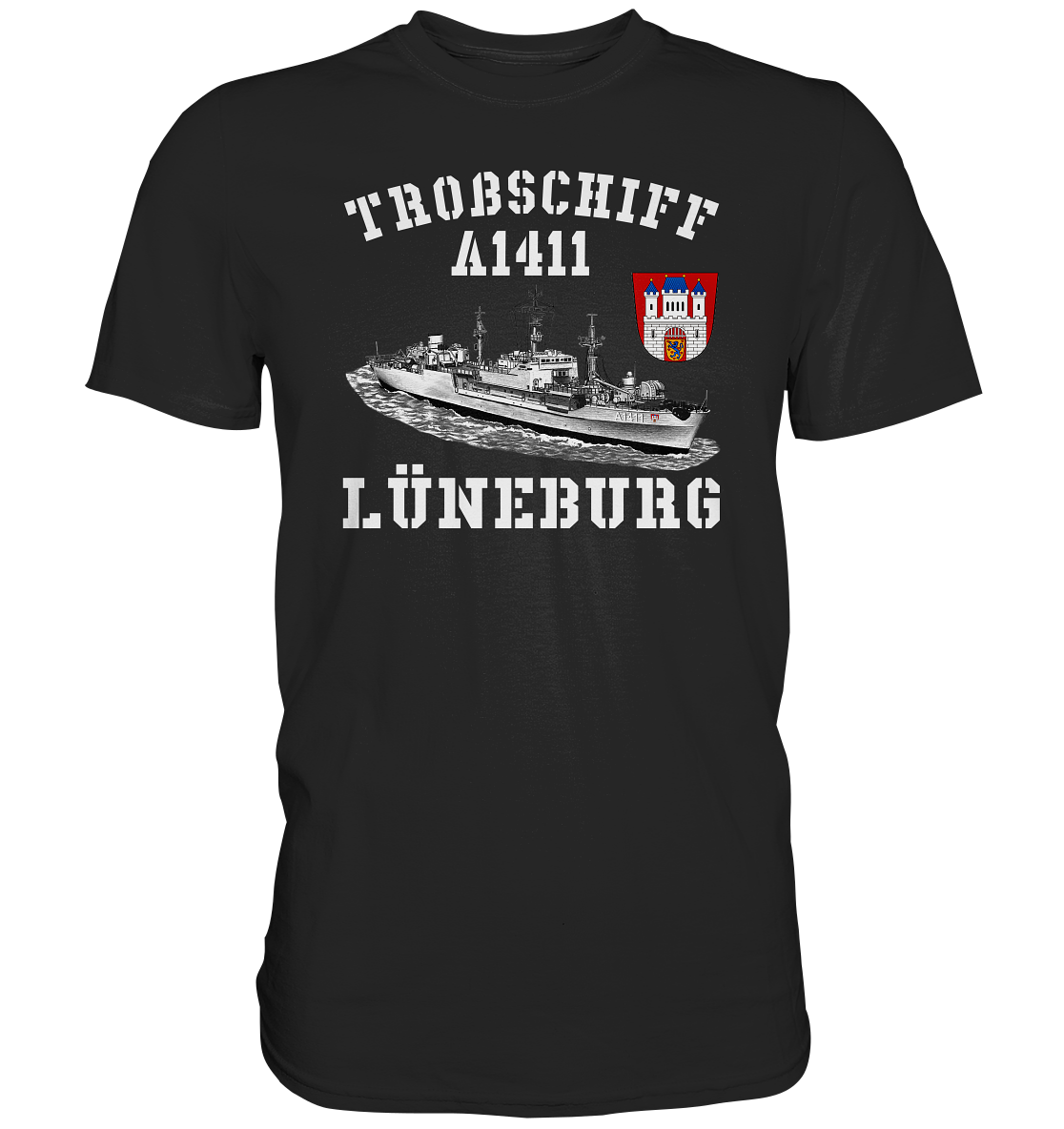 Troßschiff A1411 LÜNEBURG - Premium Shirt