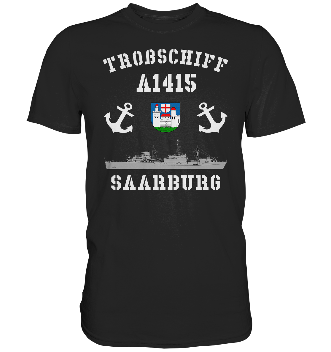 Troßschiff A1415 SAARBURG - Premium Shirt