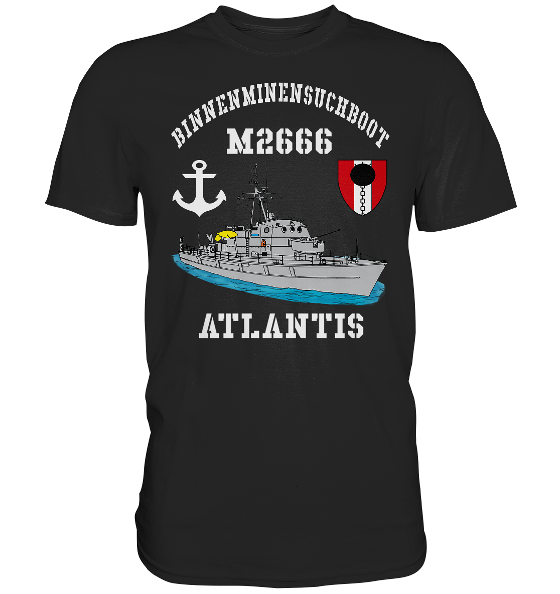 BiMi M2666 ATLANTIS 7.MSG Anker - Premium Shirt