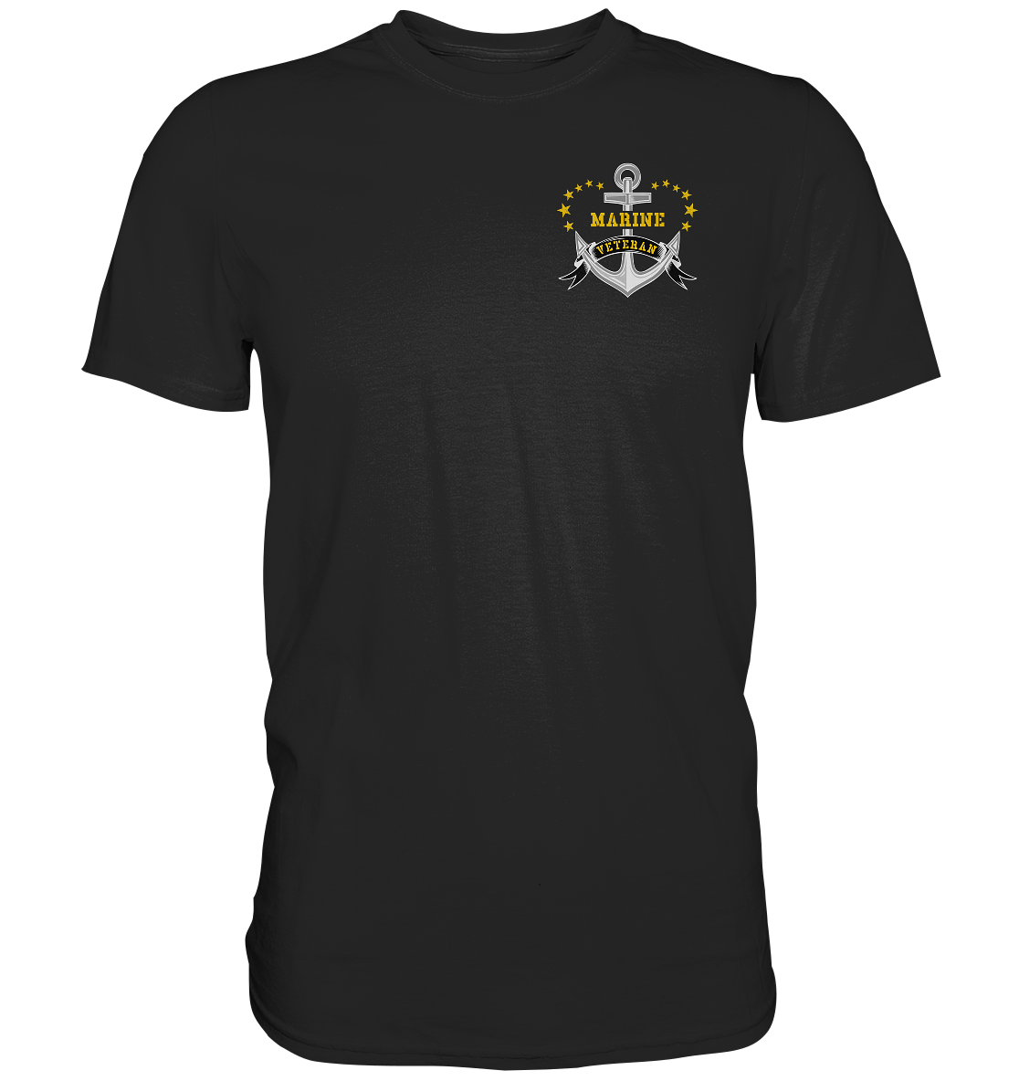 ANKER MARINE VETERAN Brustlogo - Premium Shirt