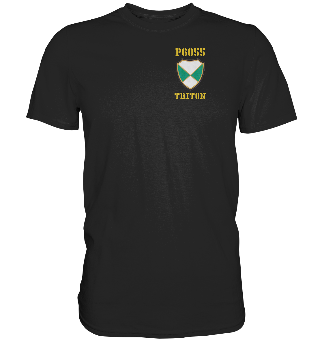 U-Jagdboot P6055 TRITON beidseitiger Druck - Premium Shirt