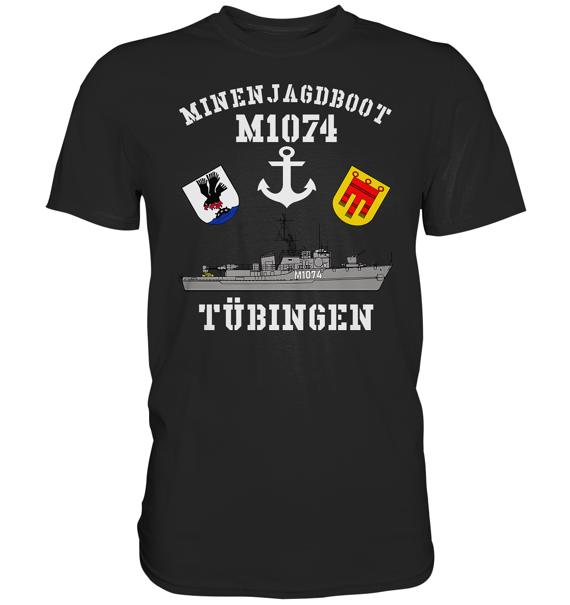 Mij.-Boot M1074 TÜBINGEN - Premium Shirt