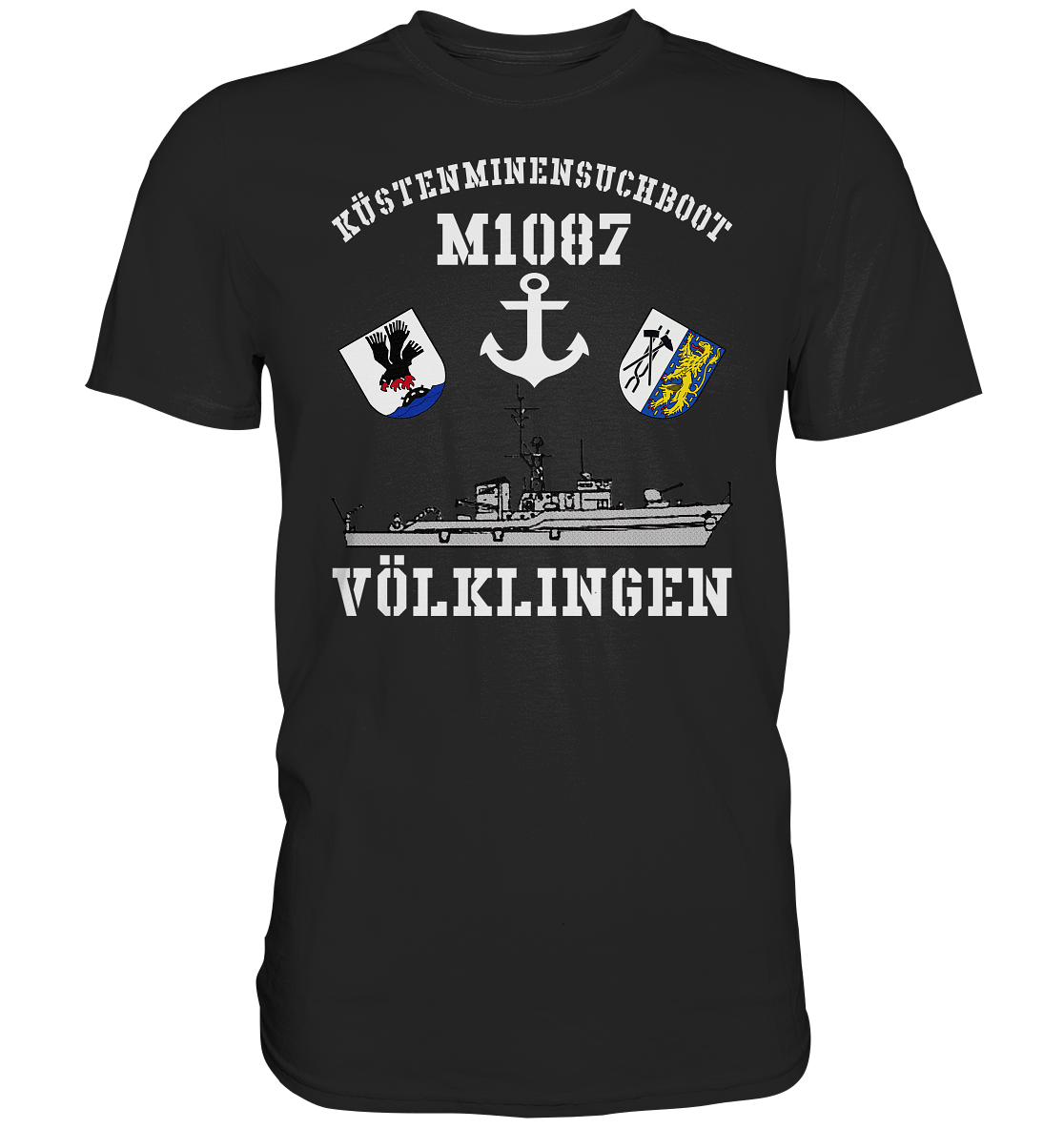 KM-Boot M1087 VÖLKLINGEN - Premium Shirt