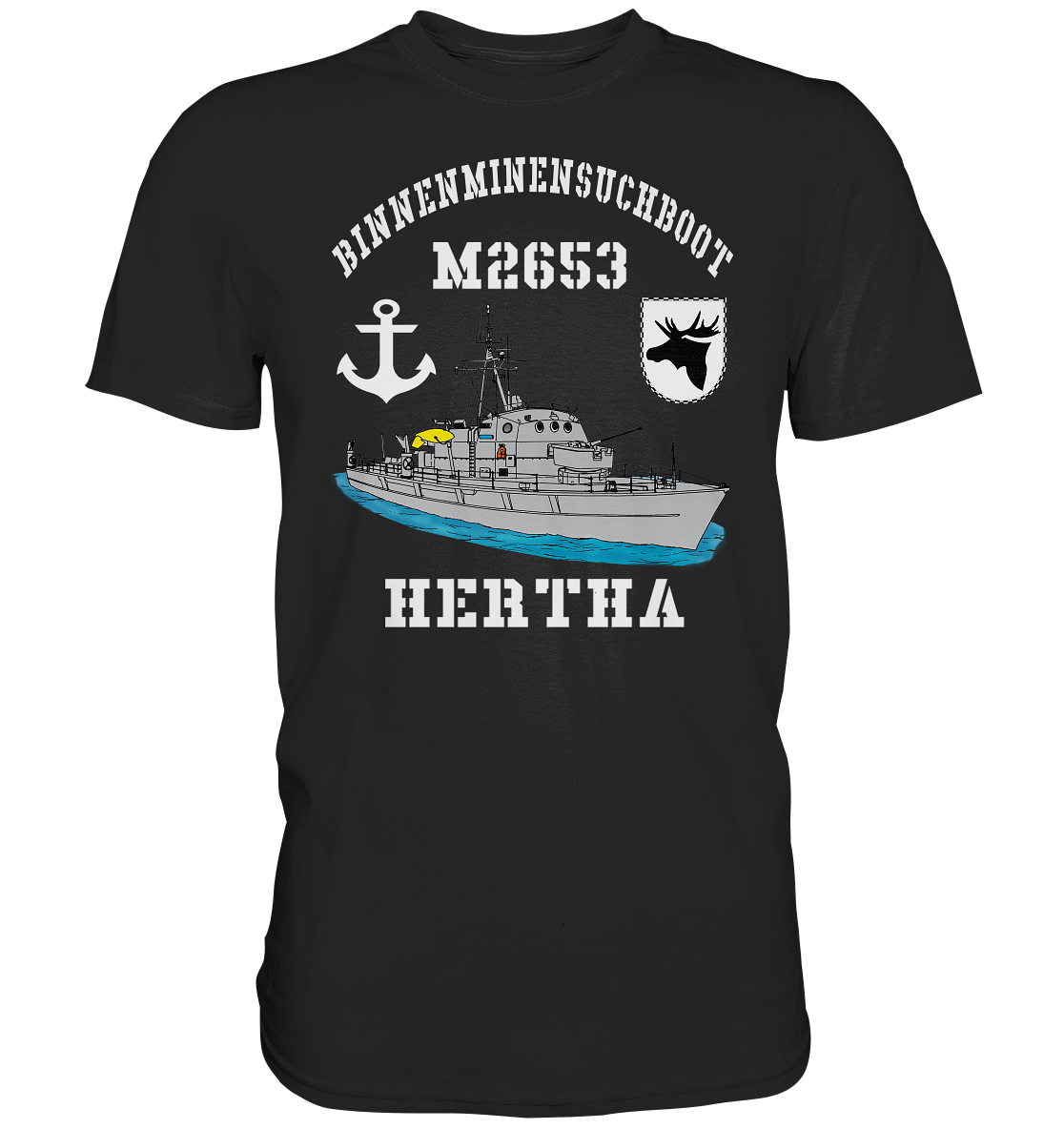 BIMI M2653 HERTHA 3.MSG Anker - Premium Shirt
