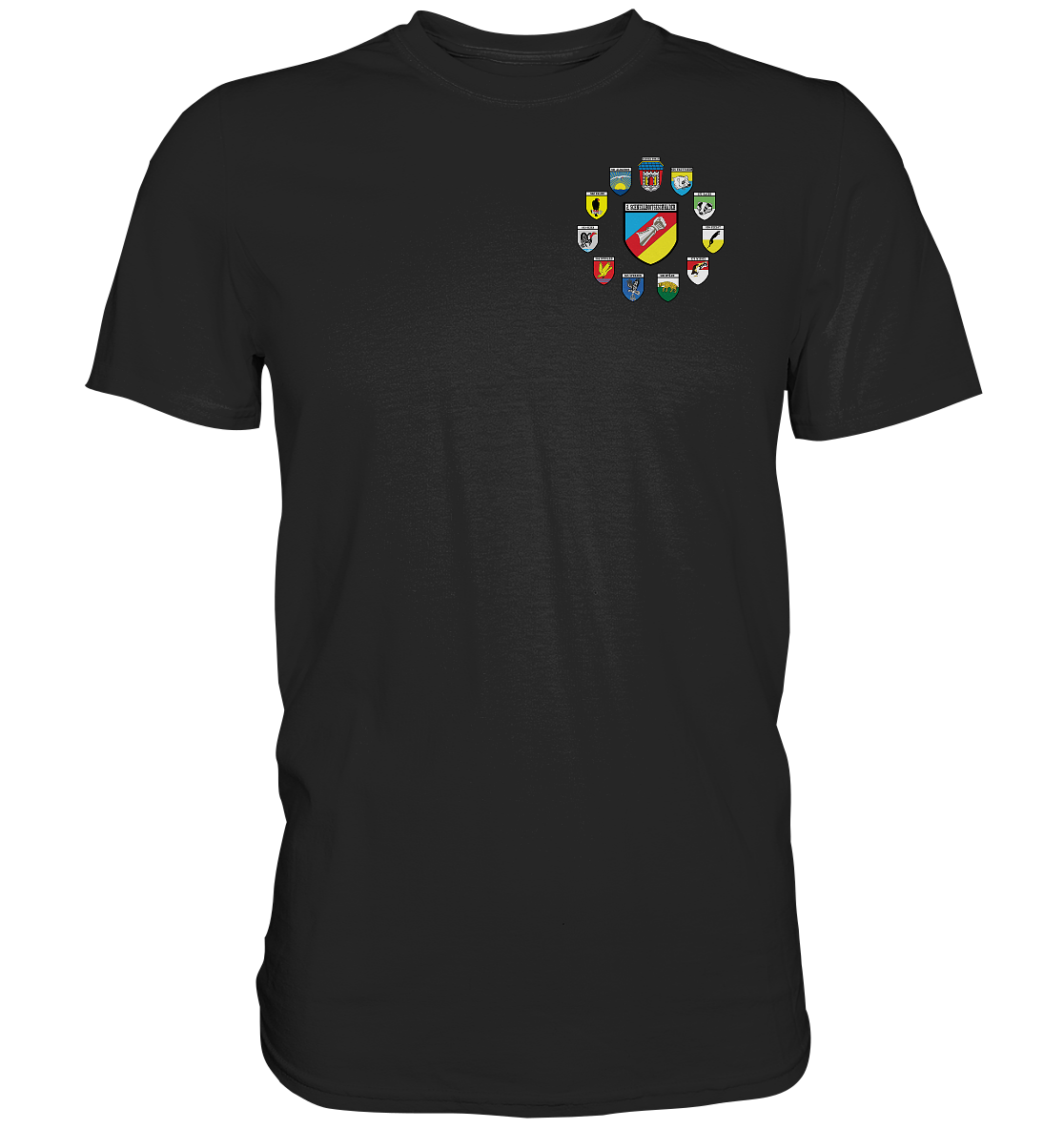 Alle Wappen 2. Schnellbootgeschwader nach Oktober 1999 - Premium Shirt