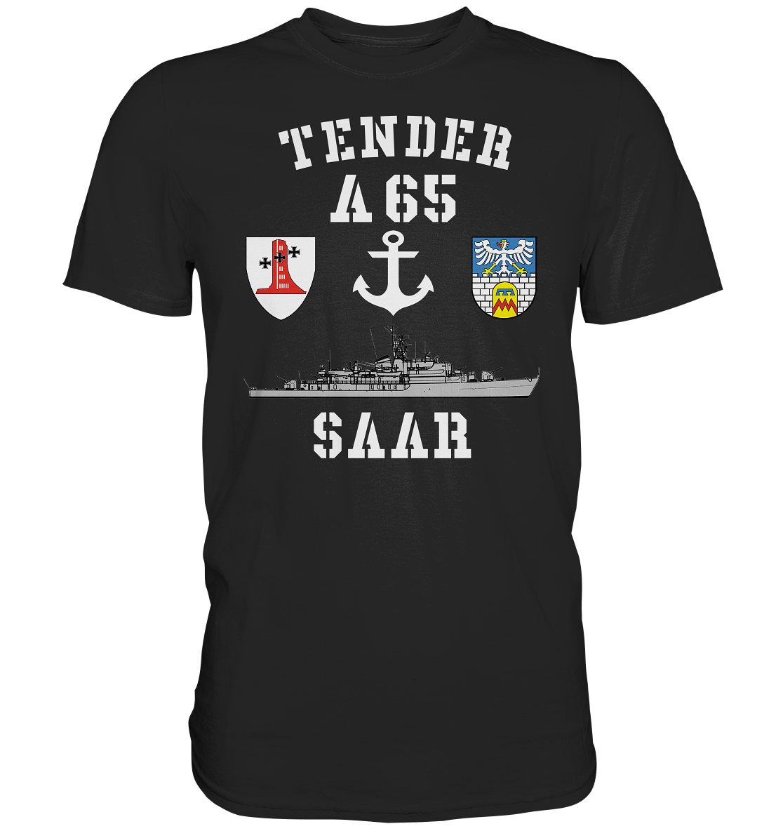 Tender A65 SAAR 1.MSG ANKER - Premium Shirt