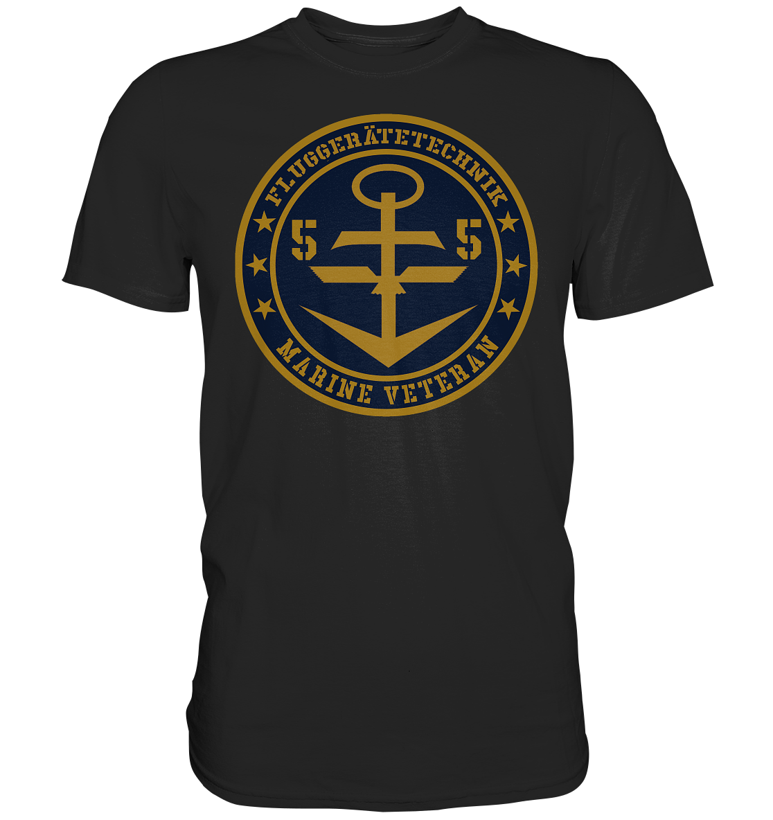 Marine Veteran 55er FLUGGERÄTETECHNIK - Premium Shirt