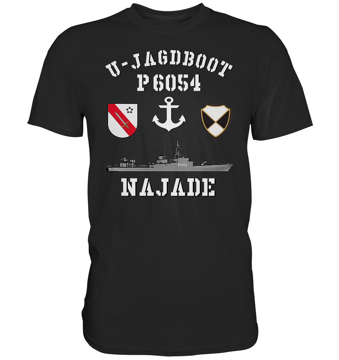 U-Jagdboot P6054 NAJADE Anker - Premium Shirt