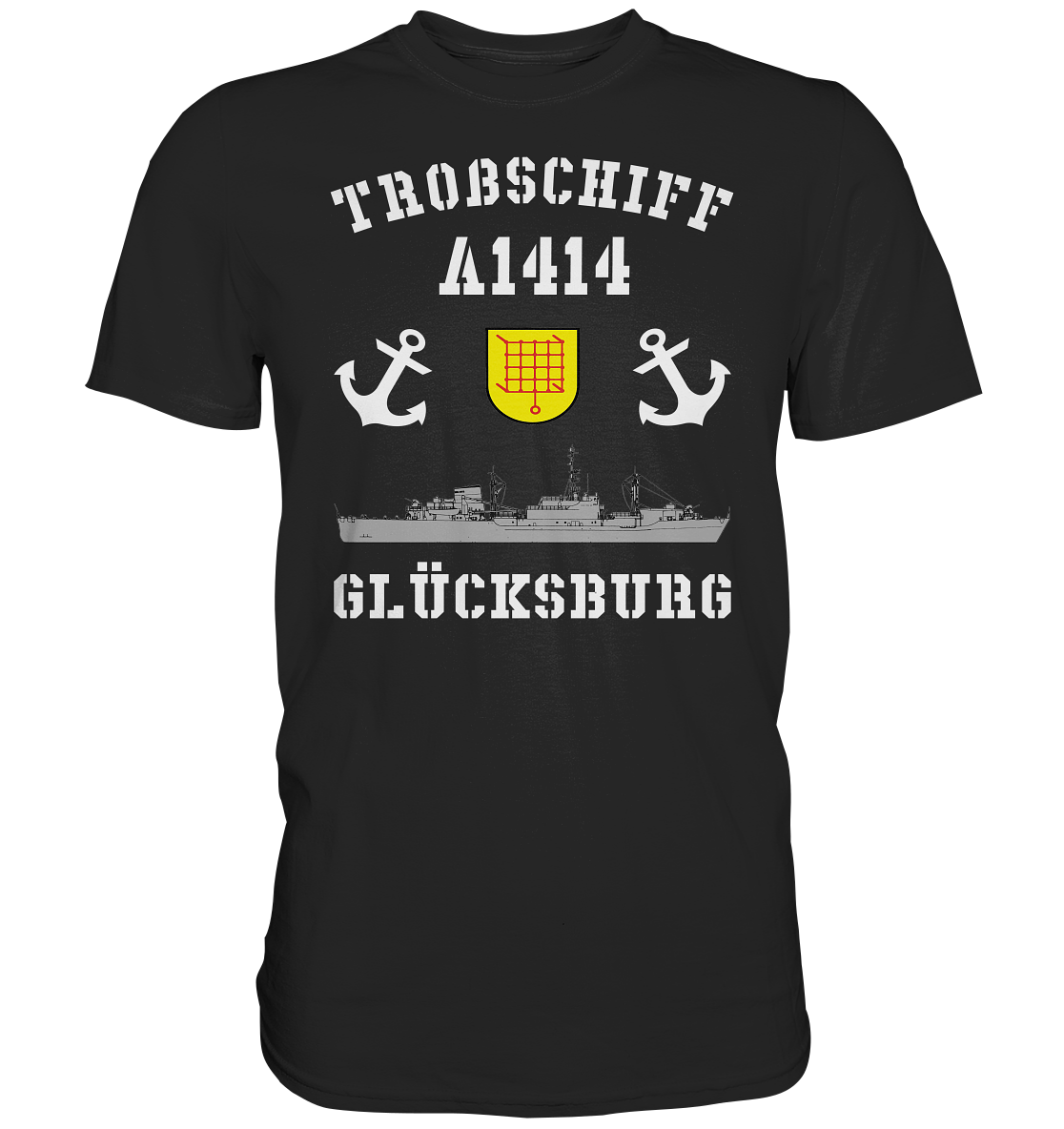 Troßschiff A1414 GLÜCKSBURG - Premium Shirt