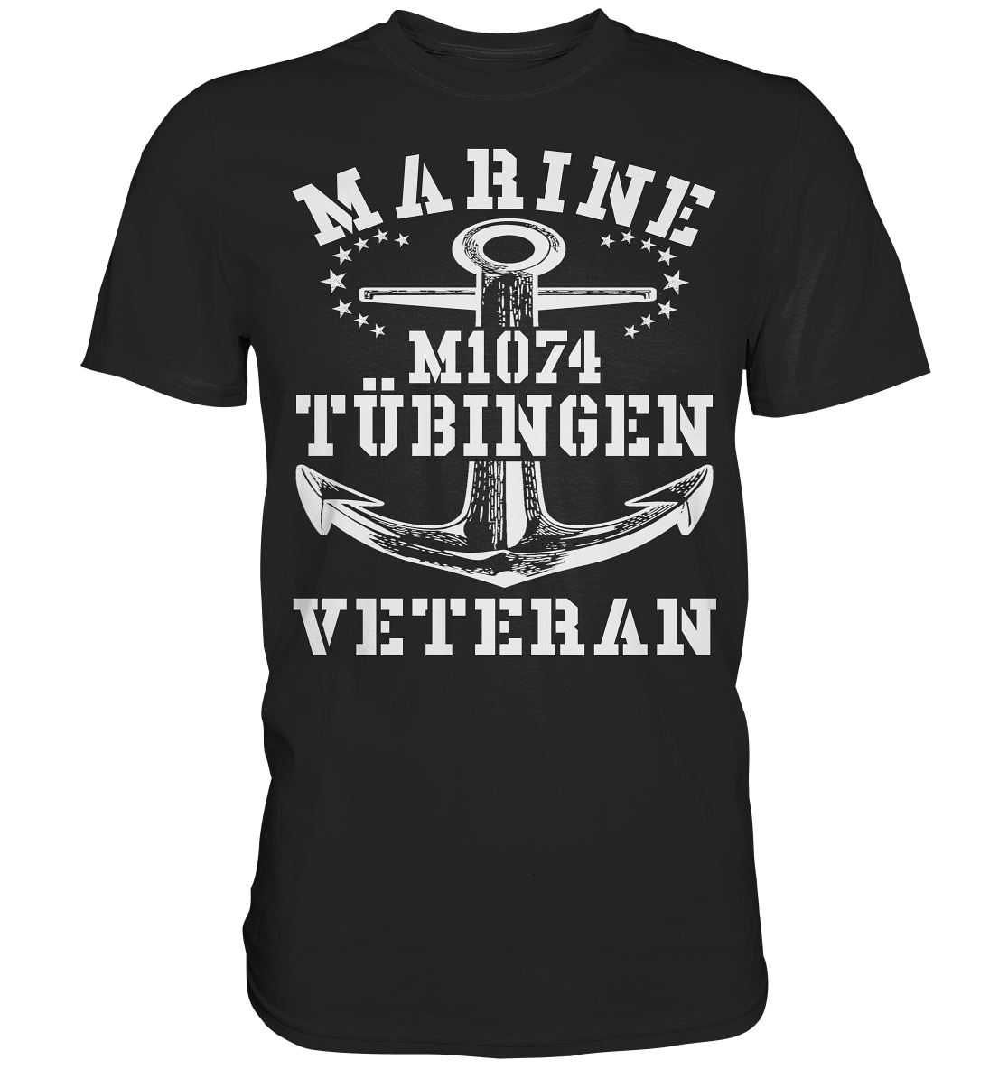 MARINE VETERAN M1074 TÜBINGEN - Premium Shirt