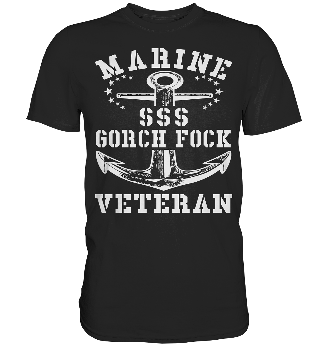 SSS GORCH FOCK MARINE VETERAN - Premium Shirt