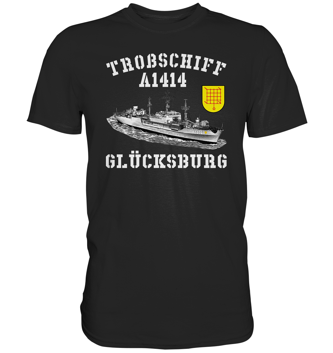 Troßschiff A1414 GLÜCKSBURG - Premium Shirt