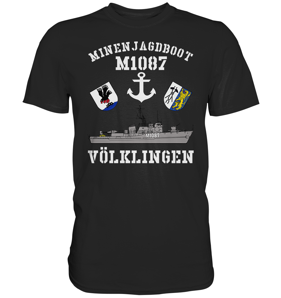 Mij.-Boot M1087 VÖLKLINGEN - Premium Shirt