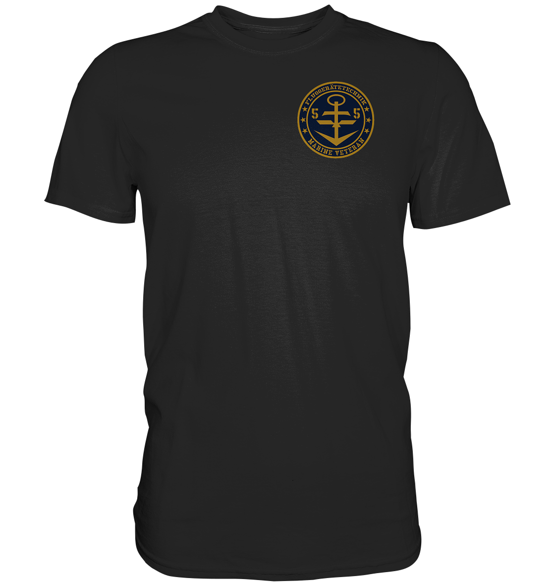 Marine Veteran 55er FLUGGERÄRETECHNIK Brustlogo - Premium Shirt