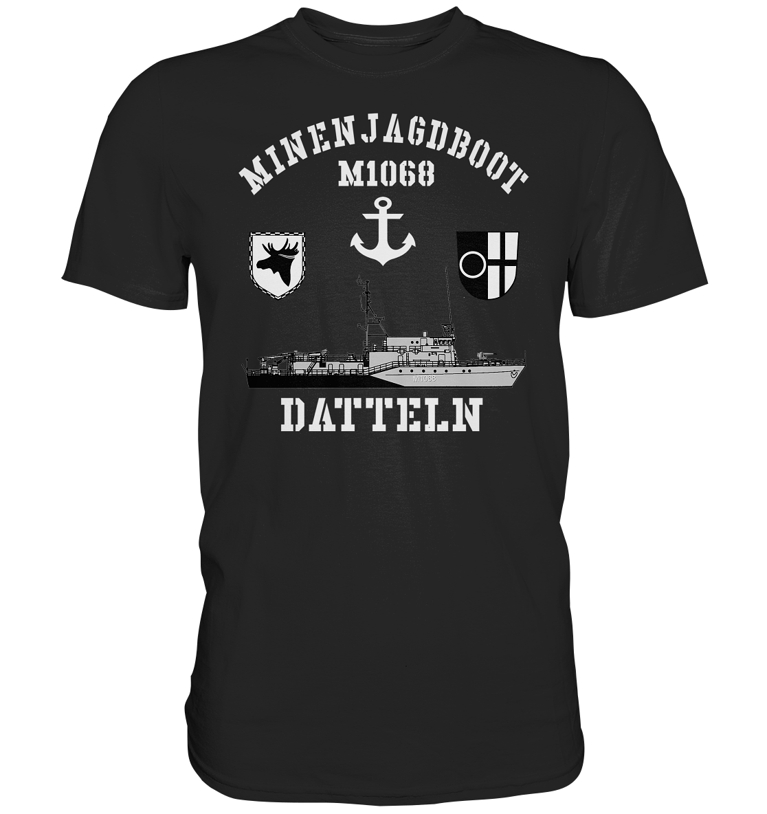 Mij.-Boot M1068 DATTELN Anker 3.MSG - Premium Shirt