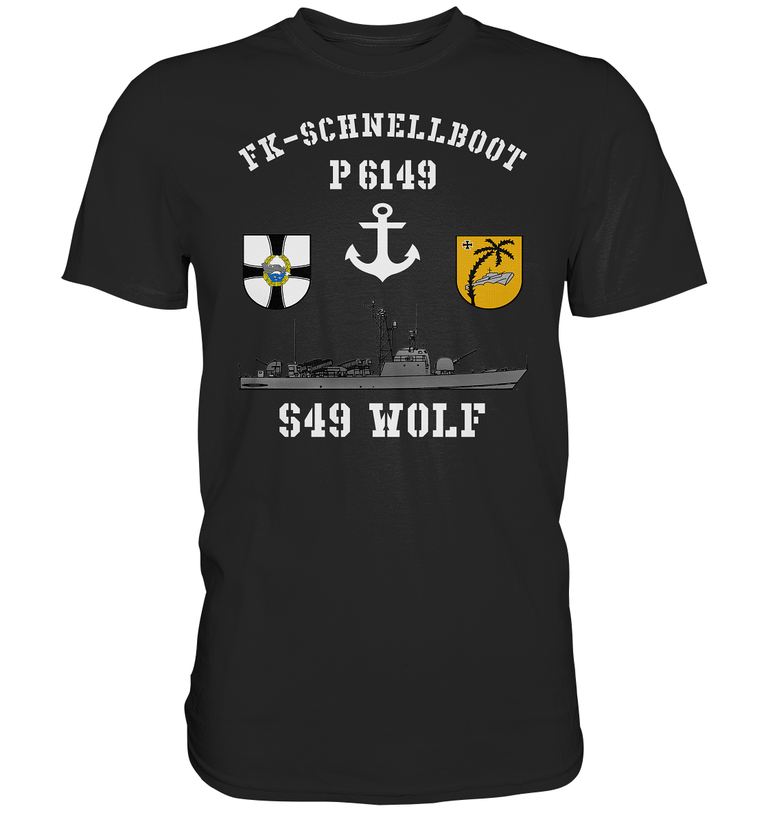 P6149 S49 WOLF - Premium Shirt