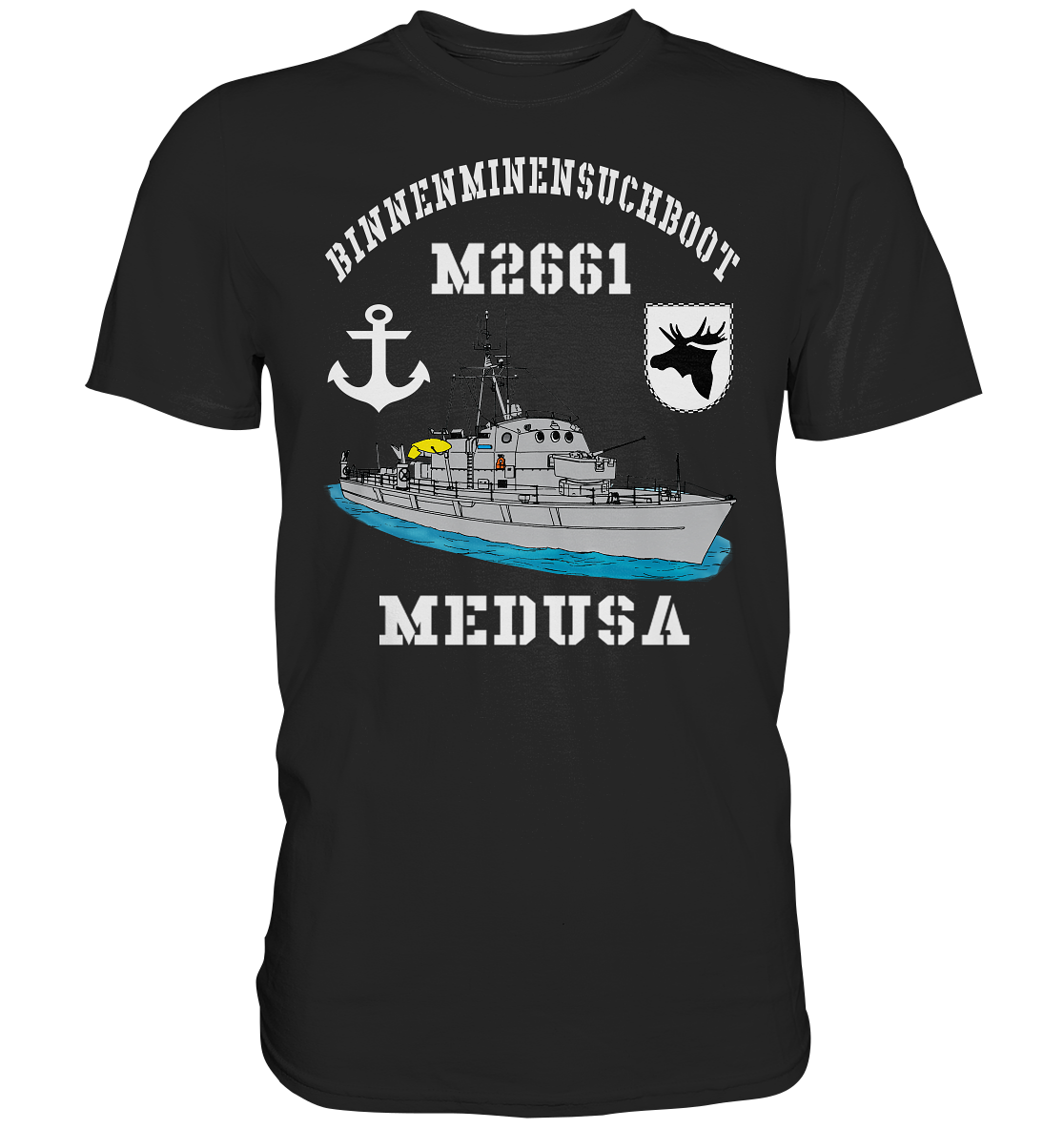 BiMi M2661 MEDUSA 3.MSG Anker - Premium Shirt