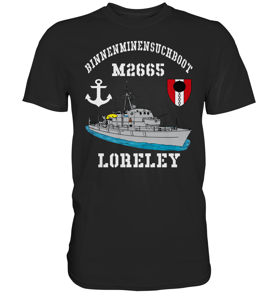 BiMi M2665 LORELEY 7.MSG Anker - Premium Shirt
