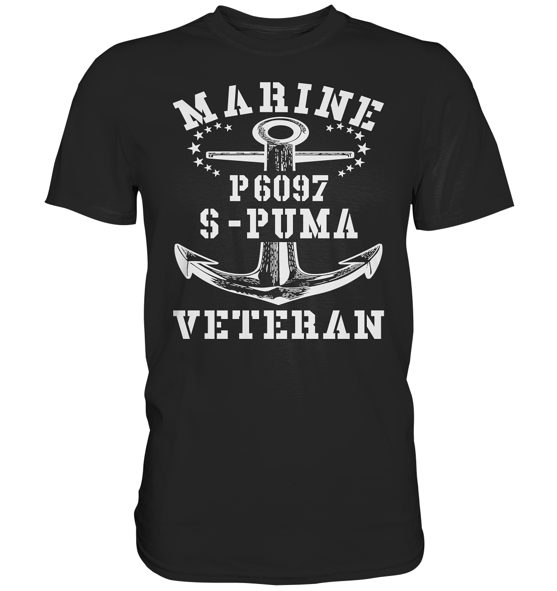 P6097 S-PUMA Marine Veteran - Premium Shirt