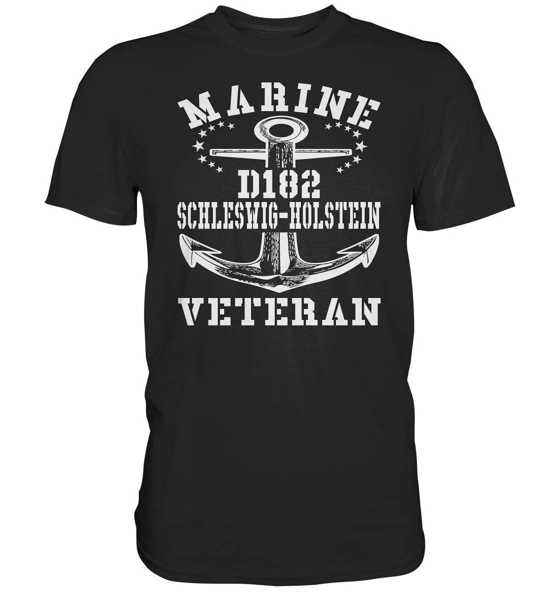 Zerstörer D182 SCHLESWIG-HOLSTEIN Marine Veteran - Premium Shirt