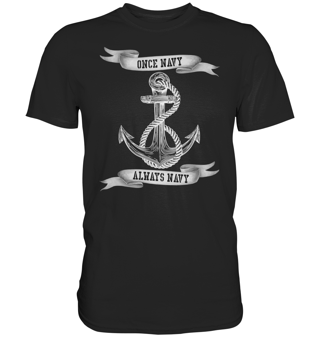 ANKER once Navy - always Navy - Premium Shirt