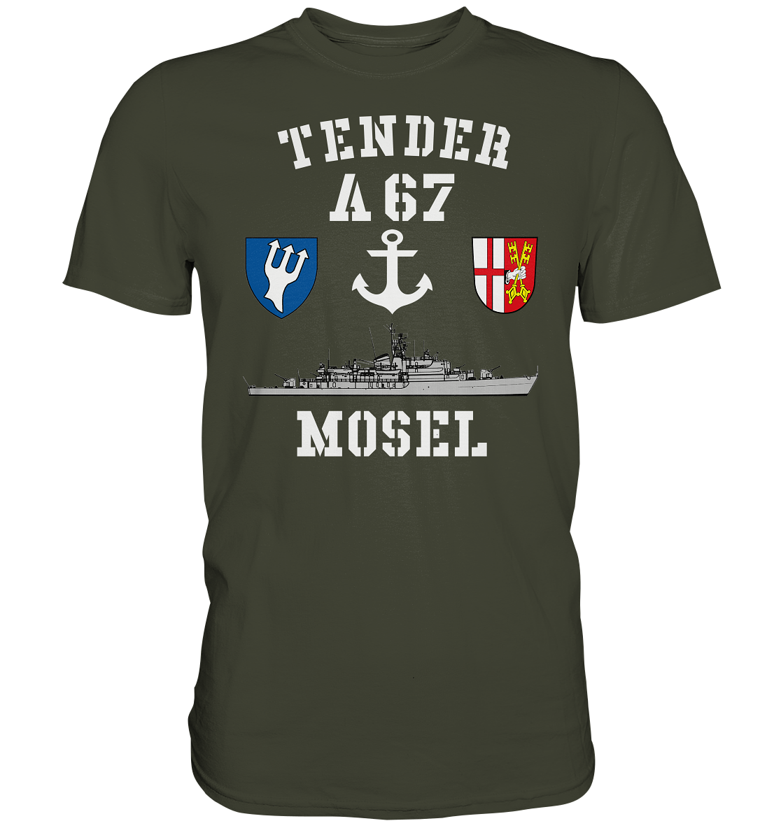 Tender A67 MOSEL 5.MSG ANKER - Premium Shirt