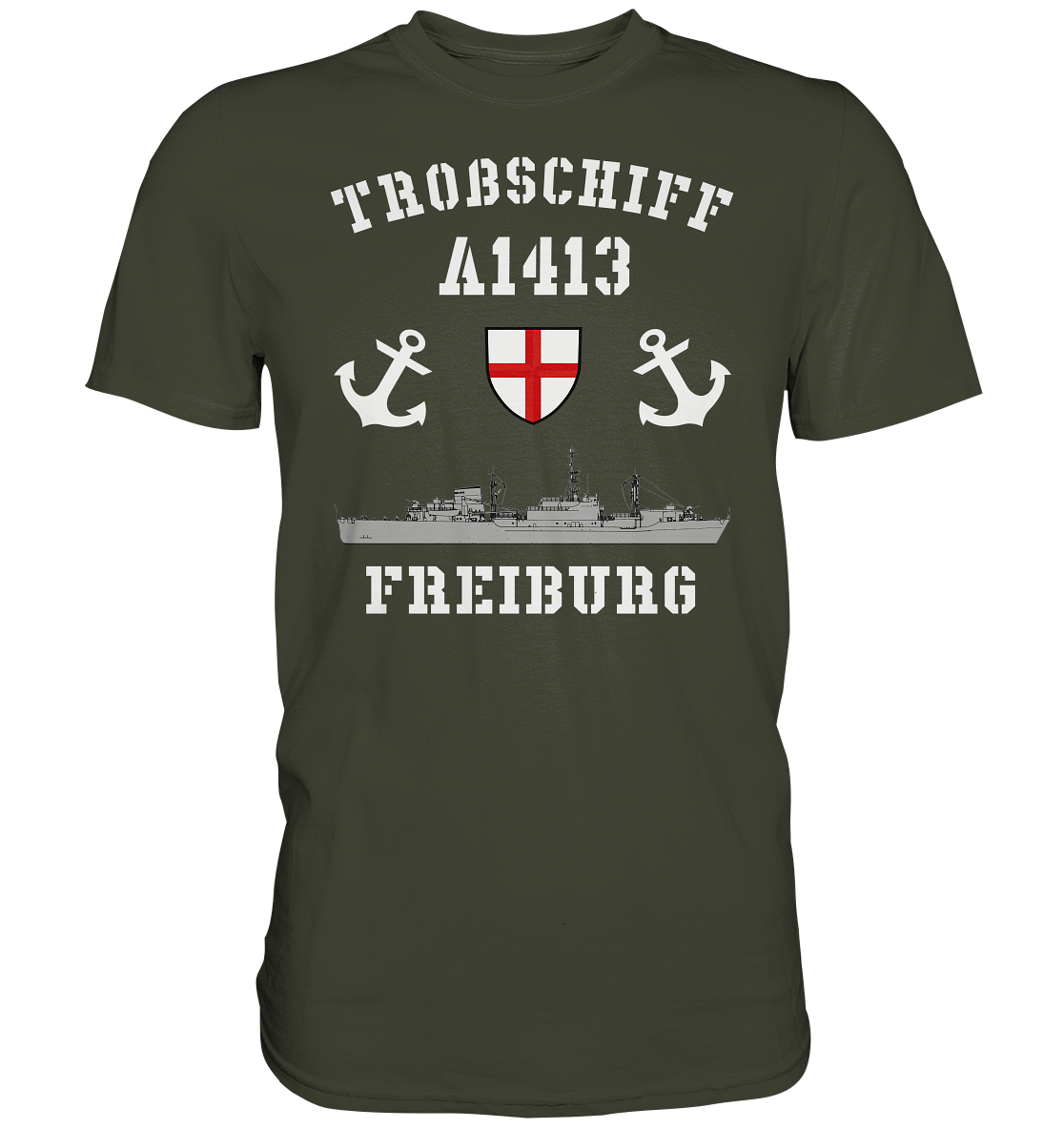 Troßschiff A1413 FREIBURG - Premium Shirt