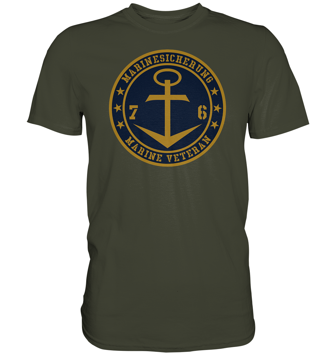 76er MARINESICHERUNG - Premium Shirt