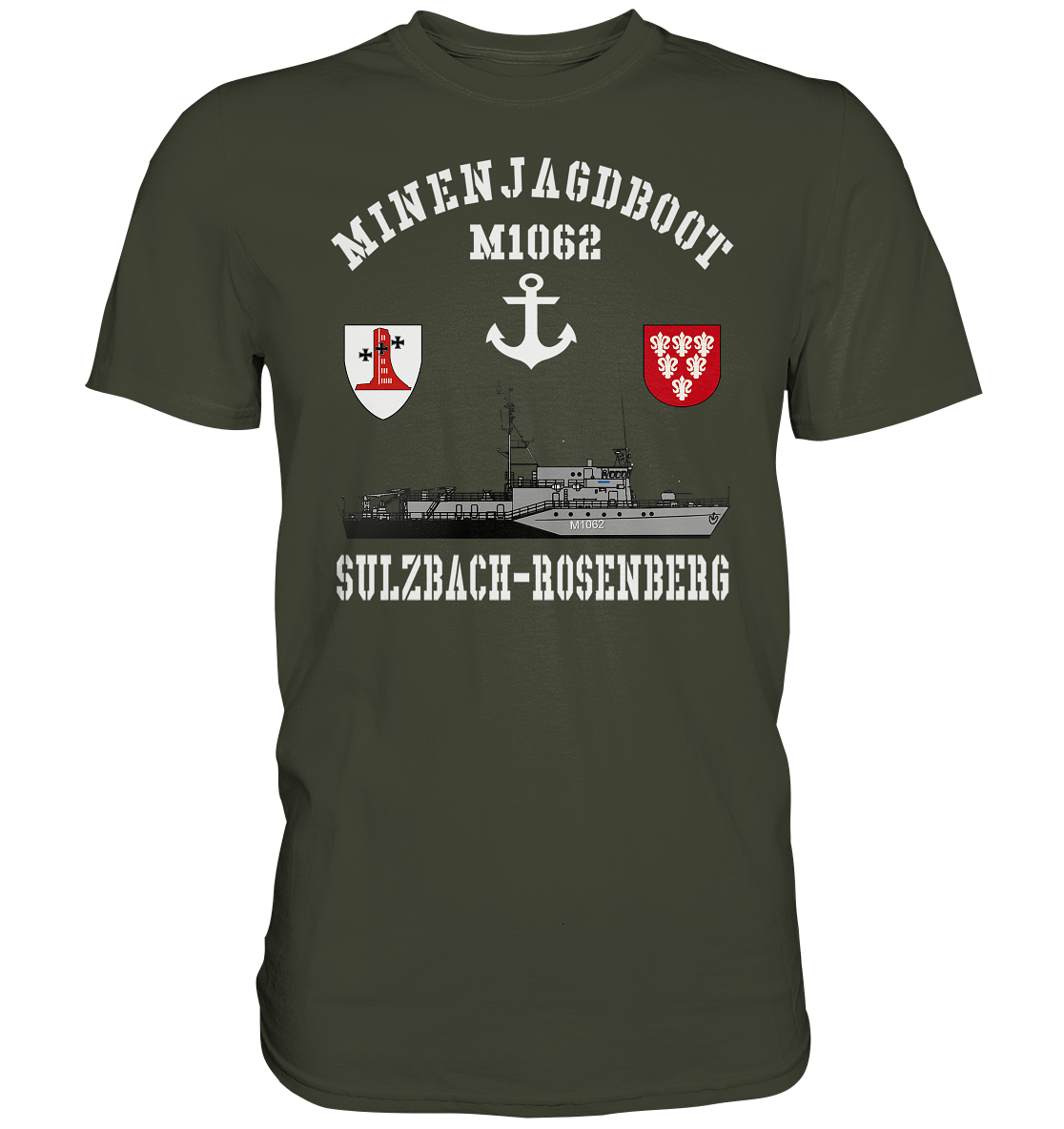 Mij.-Boot M1062 SULZBACH-ROSENBERG Anker 1.MSG - Premium Shirt