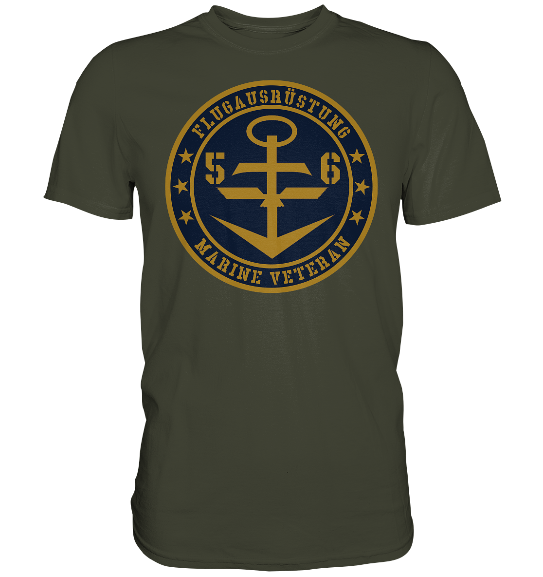 Marine Veteran 56er FLUGAUSRÜSTUNG - Premium Shirt